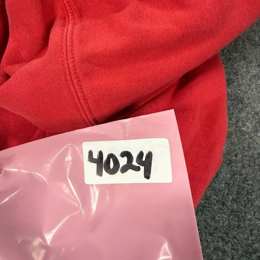 The North Face Never Stop Exploring Red Pullover Hoodie Size Medium